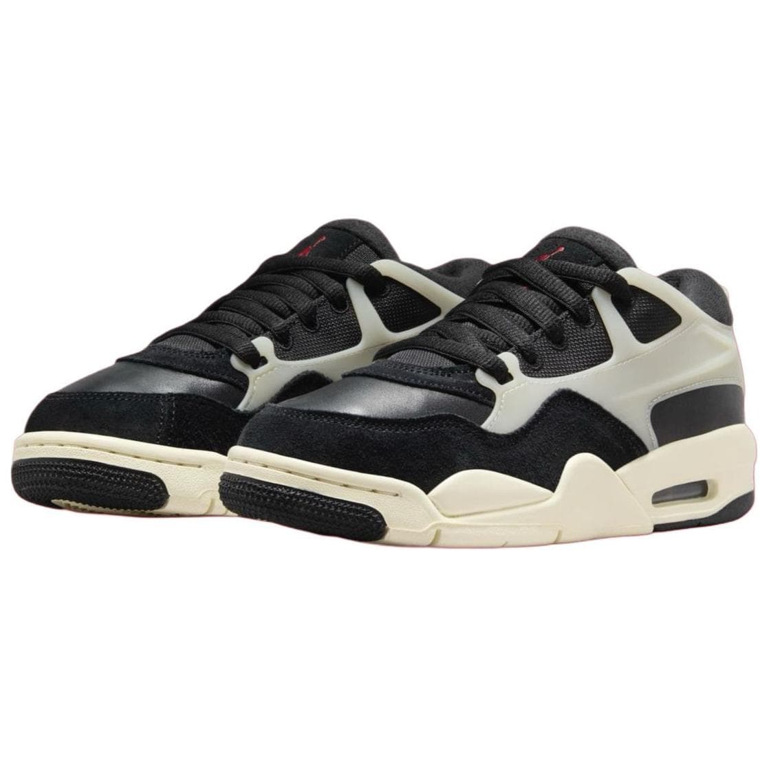 Ретро баскетбольные кроссовки Jordan Air Jordan 4 RM "Black/Sail" - изображение 4