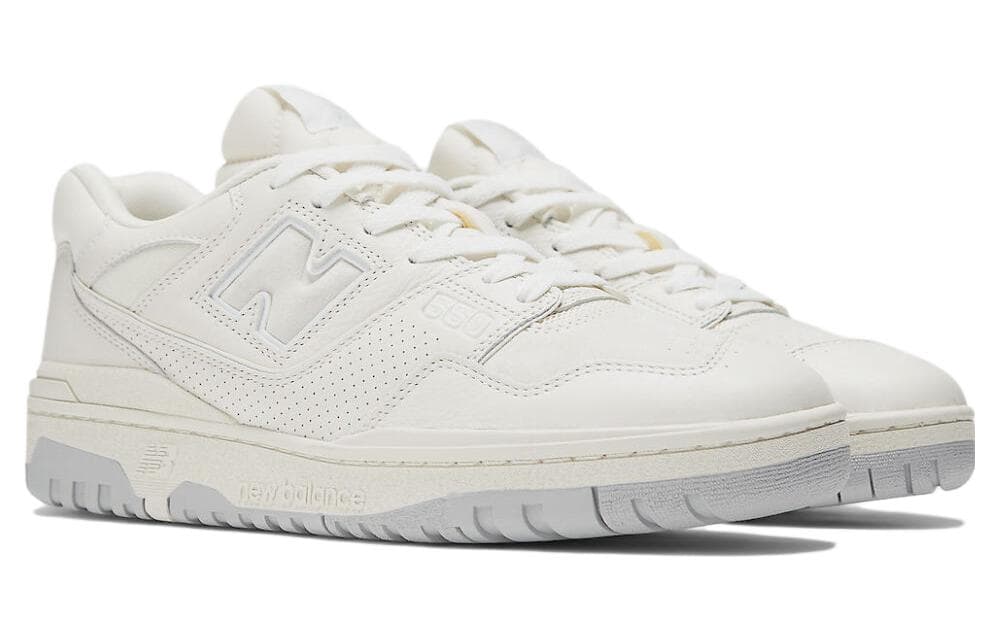 Ретро баскетбольные кроссовки New Balance 550 White - изображение 3