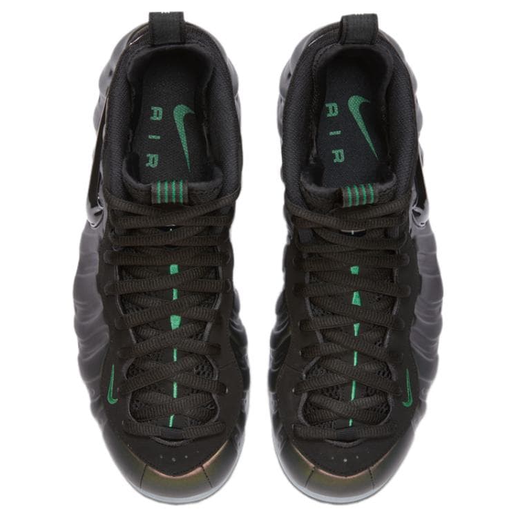 Кроссовки для баскетбола Nike Foamposite Pro MID Топ Баскетбольные Кроссовки Мужские Сосново-Зеленые Выпуск 2025 - изображение 4