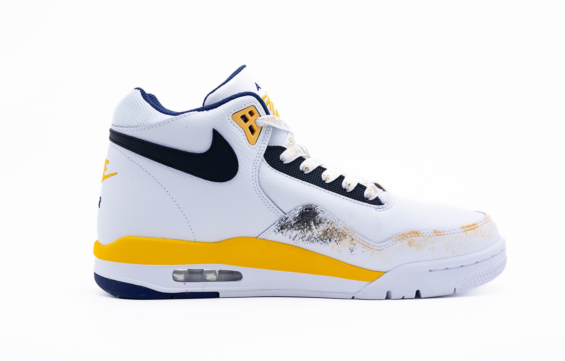 Ретро баскетбольные кроссовки Nike Flight Legacy White - изображение 2