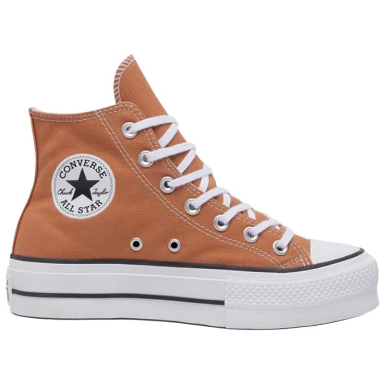 Кеды Converse All Star Lift Удобные и стильные хай-топы кеды женские имбирно-желтый - изображение 2