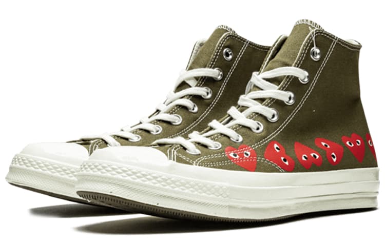 Кеды CDG x Converse 1970s Chuck Green - изображение 2