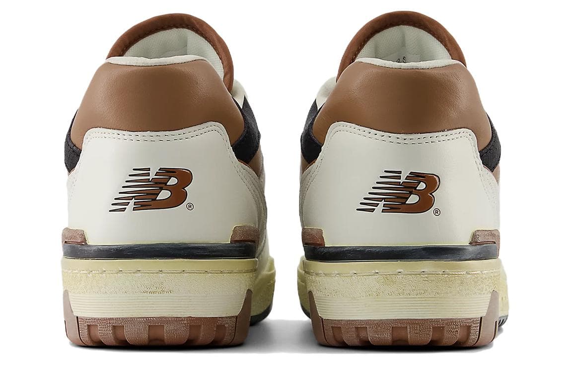 Ретро баскетбольные кроссовки New Balance 550 Beige Brown - изображение 5