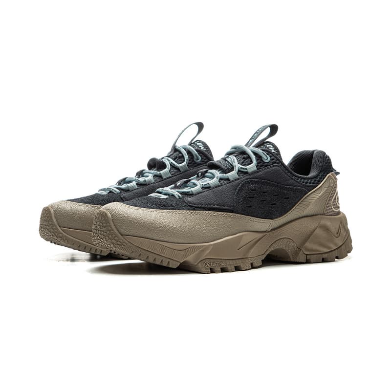 Кроссовки Li-Ning CF Retro Hiking V2 Женские низкие треккинговые кроссовки с амортизацией, черно-коричневые - изображение 3