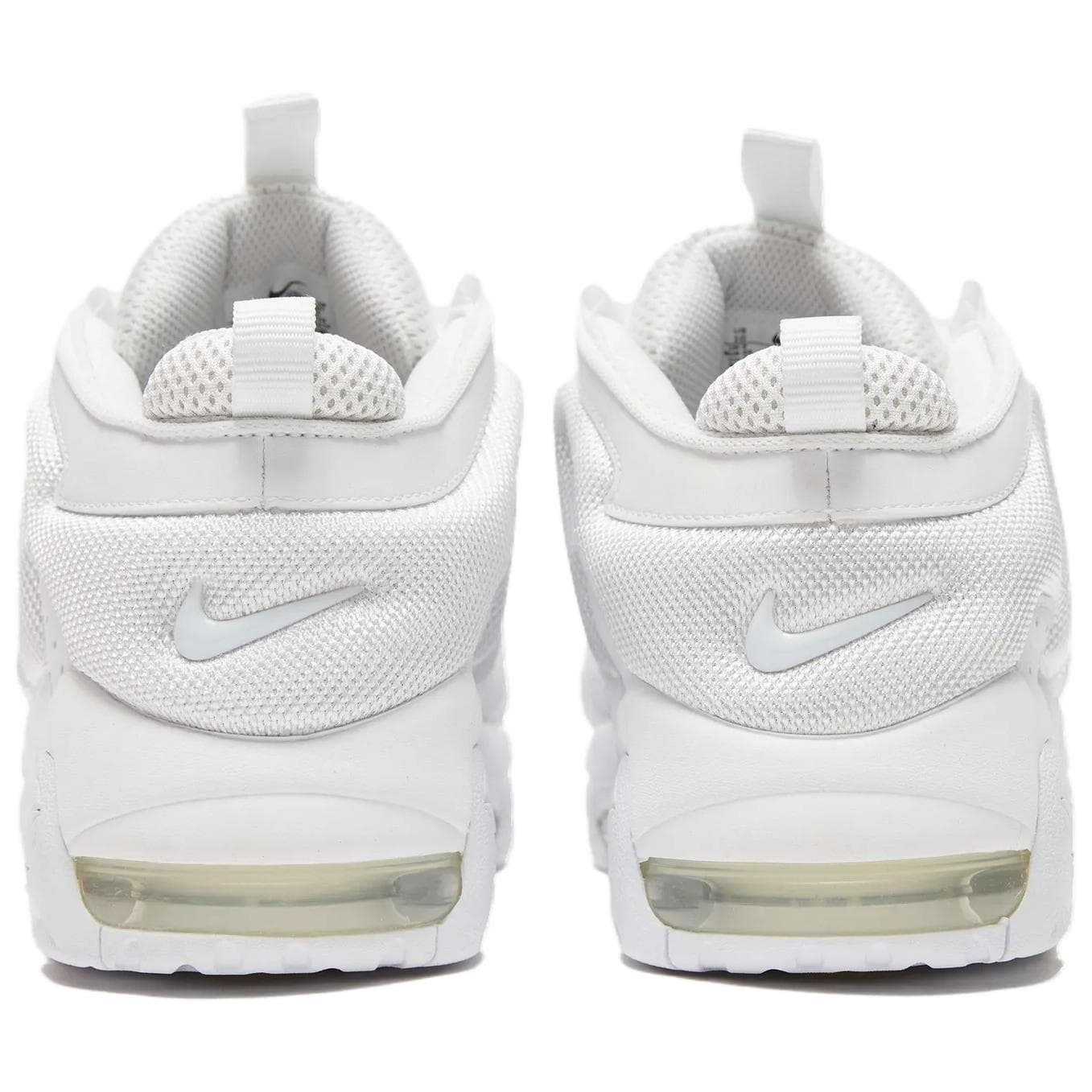 Кроссовки для баскетбола Nike Air More Uptempo противоскользящие устойчивые к истиранию низкие мужские баскетбольные кроссовки белые - изображение 4