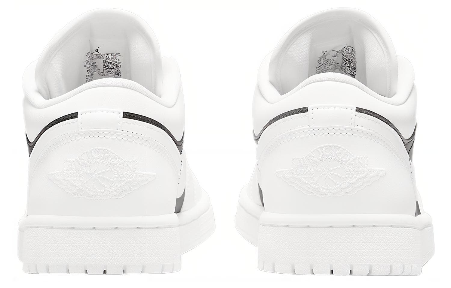 Ретро баскетбольные кроссовки Jordan Air Jordan 1 Low "Panda" — фото 5