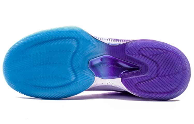 Кроссовки для баскетбола Xtep Youyun 4 Lin Shuhao All-Star Low Basketball Shoes White Purple - изображение 5