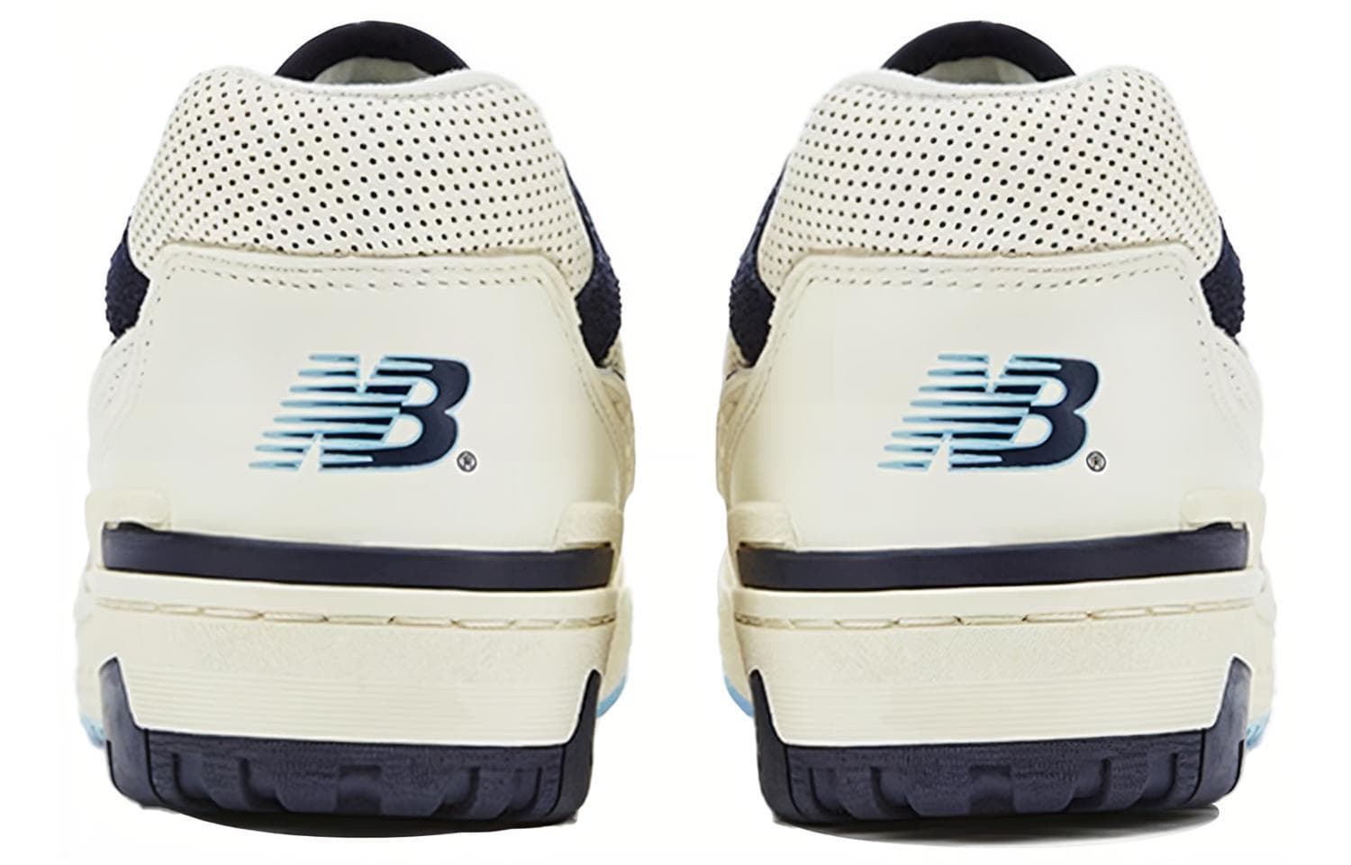 Ретро баскетбольные кроссовки Rich Paul x New Balance 550 Off White - изображение 6