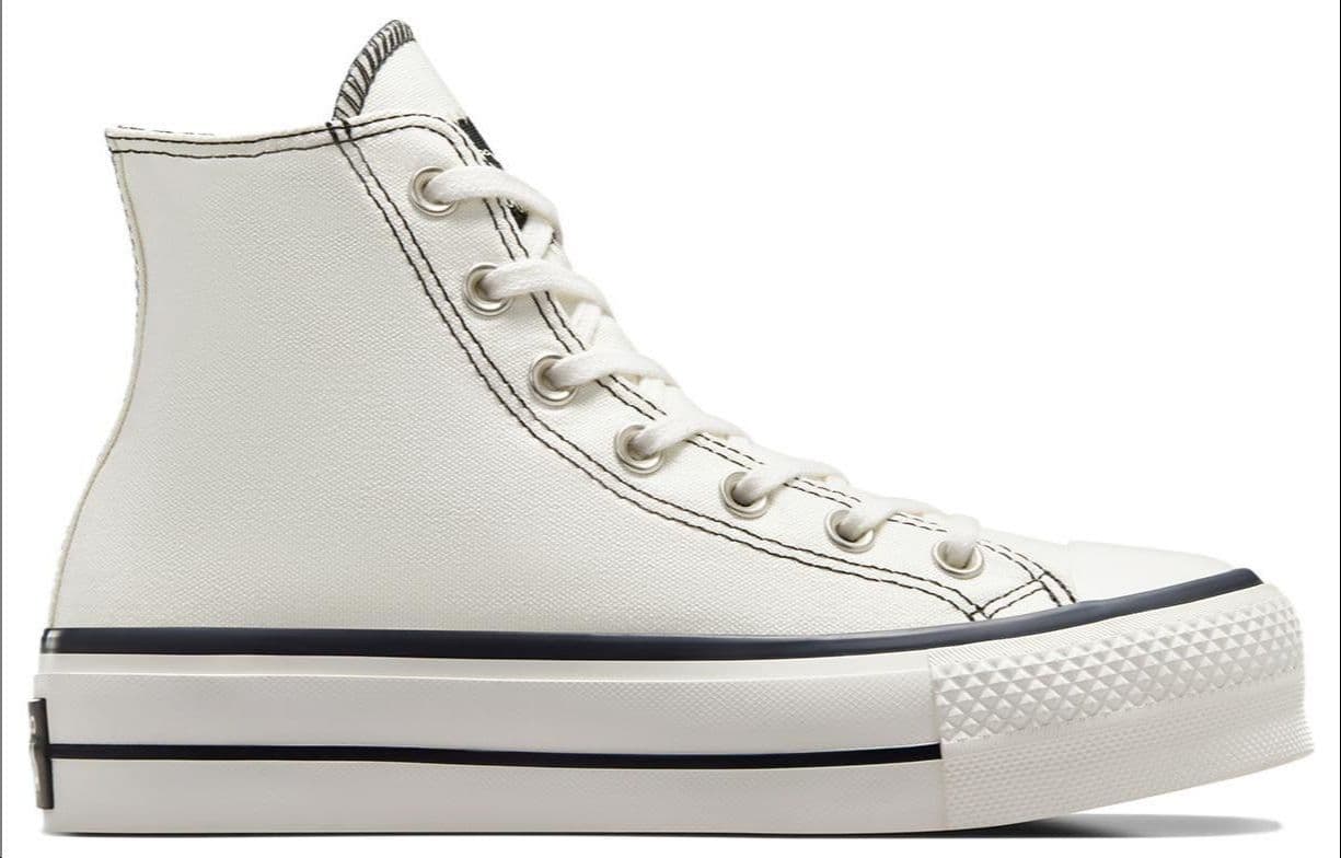 Кеды Converse All Star Lift удобные универсальные износостойкие увеличивающие рост хай-топы кеды женские белые - изображение 2