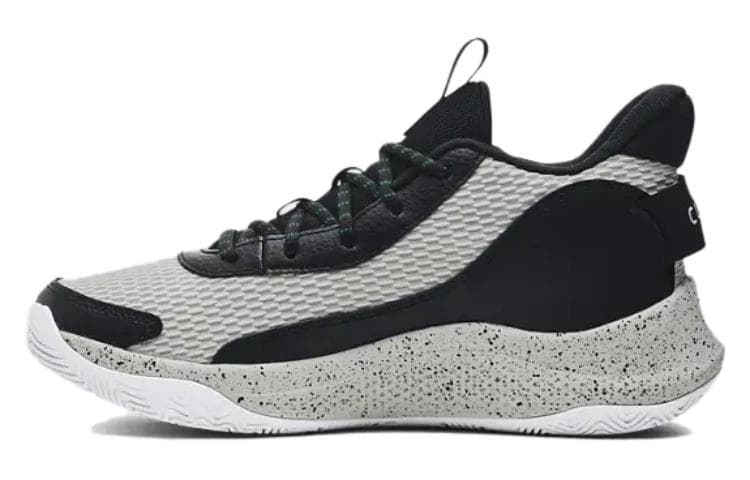 Кроссовки для баскетбола Under Armour Curry 3Z7 Устойчивые к истиранию MID Баскетбольные кроссовки Мужские Серый Черный - изображение 1