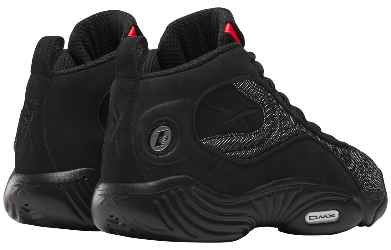 Ретро баскетбольные кроссовки Reebok Answer3 Удобный Универсальный Спортивный на платформе Мид-топ Ретро-баскетбольные кроссовки Унисекс Черный - изображение 3
