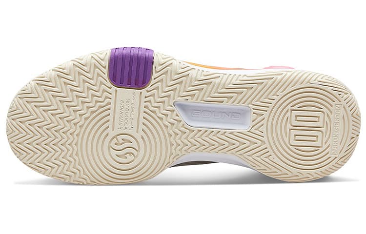 Кроссовки для баскетбола 361° AG Basketball Shoes White Yellow - изображение 4
