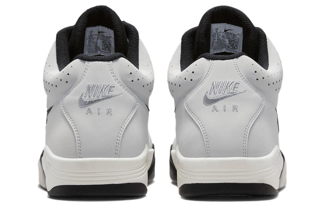 Кроссовки для баскетбола Nike Air Flight Lite Mid Grey Black - изображение 5
