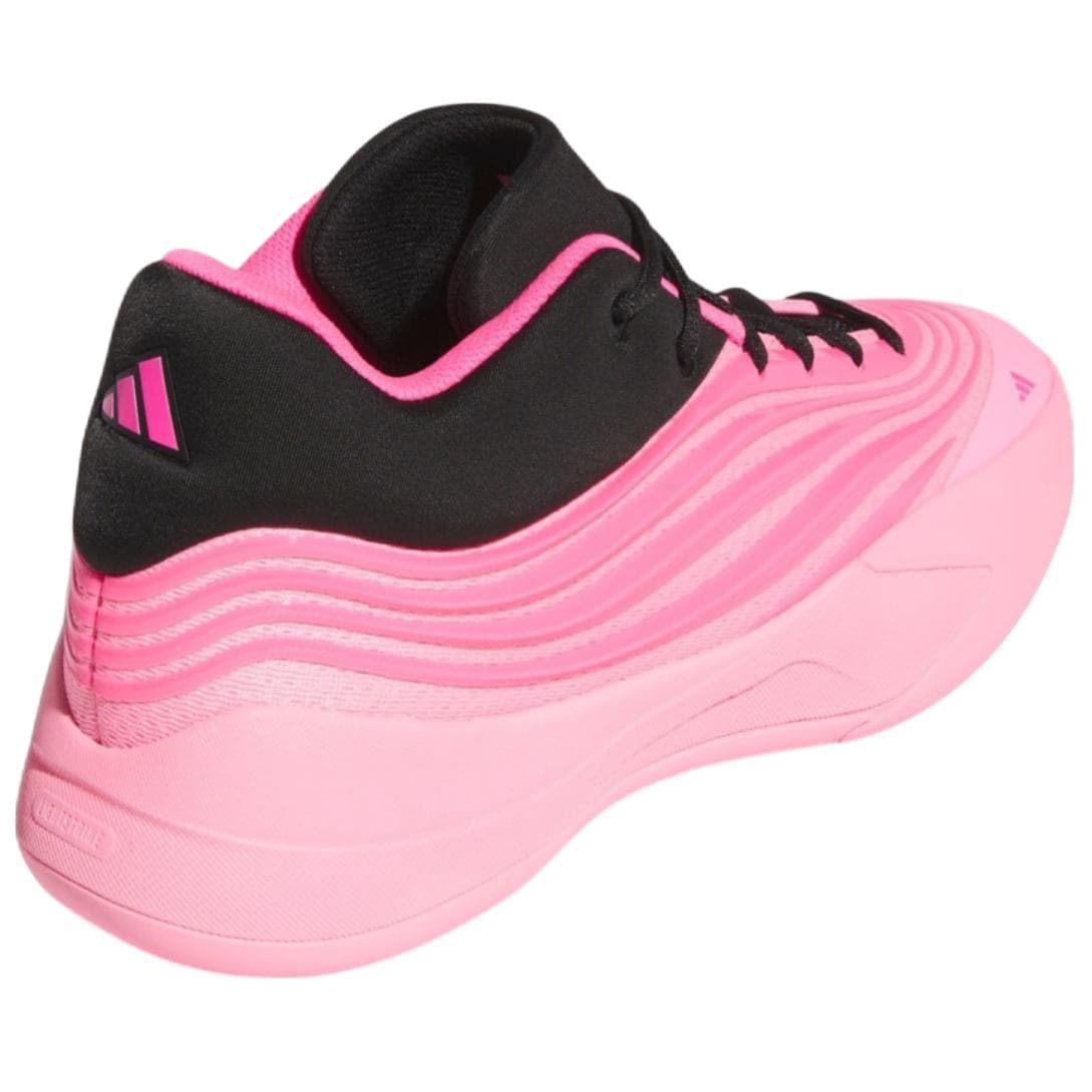 Кроссовки для баскетбола Adidas Dame 10 Low Топ Баскетбольные кроссовки Унисекс Розовый черный - изображение 4