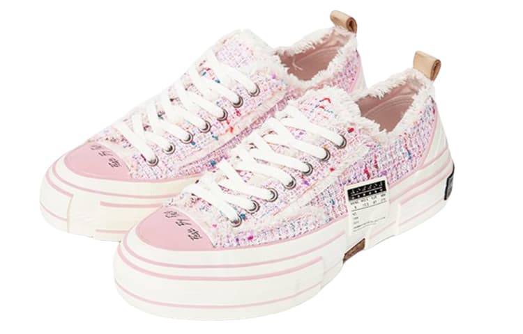 Кеды xVESSEL G.O.P Lows "Pink Tweed" - изображение 5