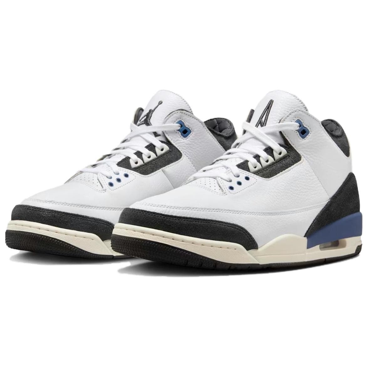 Ретро баскетбольные кроссовки Jordan Air Jordan 3 DIFFUSED BLUE - изображение 3