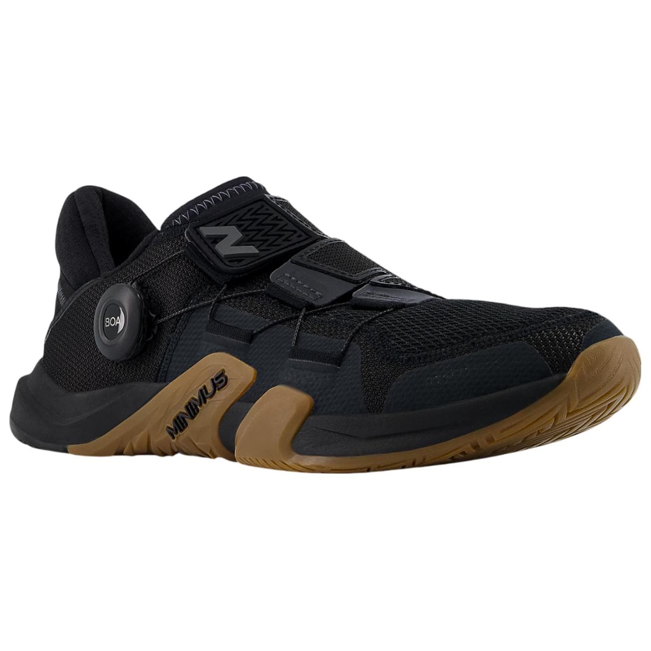 Кроссовки для спортзала New Balance Minimus TR V2 Устойчивые к истиранию Низкие Кроссовки для тренировок Мужские Черные - изображение 3