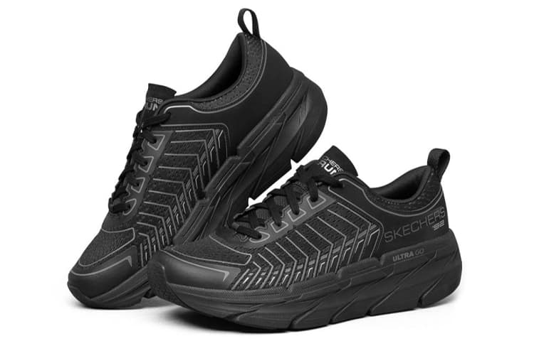 Кроссовки для бега Skechers Max Cushioning Premier Black Grey - изображение 3