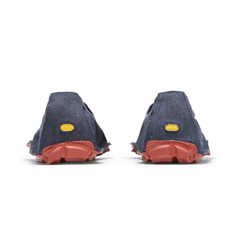Кеды Vibram ONEQ Складные Повседневные Кроссовки Противоскользящие и Дышащие Мужские Темно-Синие - изображение 2