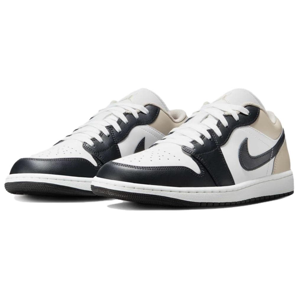 Ретро баскетбольные кроссовки Jordan Air Jordan 1 Low White Black - изображение 3