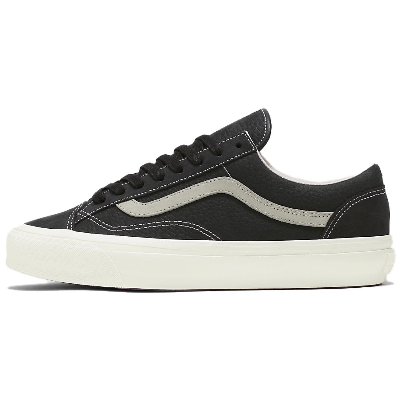 Кроссовки Vans Premium Old Skool Устойчивая к истиранию Низкая Скейтборд Обувь Унисекс Черная - изображение 1