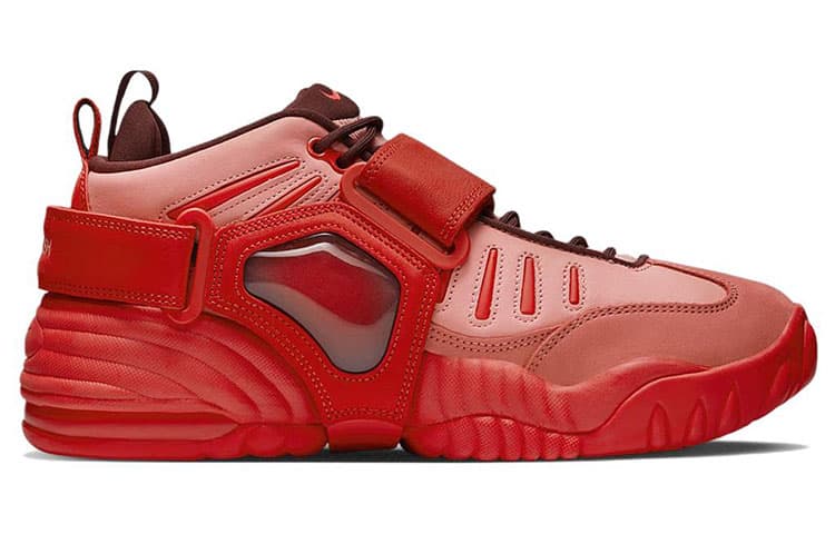 Ретро баскетбольные кроссовки AMBUSH x Nike Air Adjust Force SP "Orange" - изображение 2