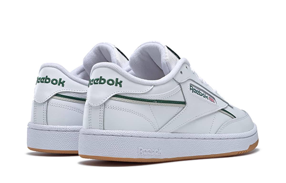 Кроссовки Reebok Club C 85 White Green - изображение 4