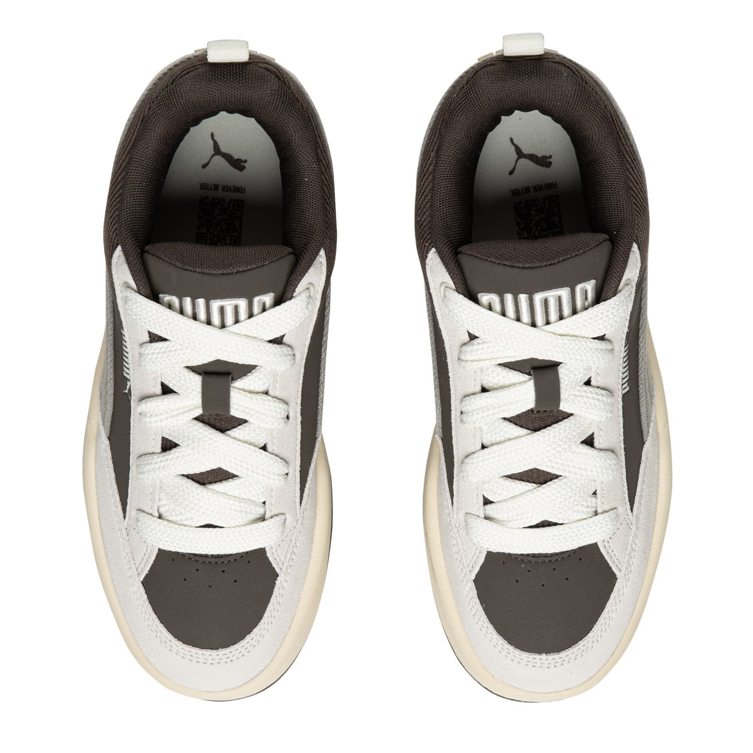 Кроссовки PUMA Park Lifestyle Low Скейтборд Обувь Унисекс Коричневый - изображение 4