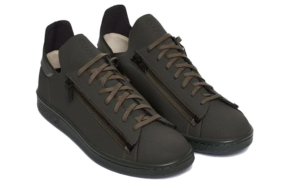 Кроссовки adidas Y-3 Stan Smith Zip Dark Olive - изображение 3