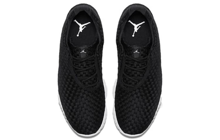 Ретро баскетбольные кроссовки Jordan Future Low Black White - изображение 4