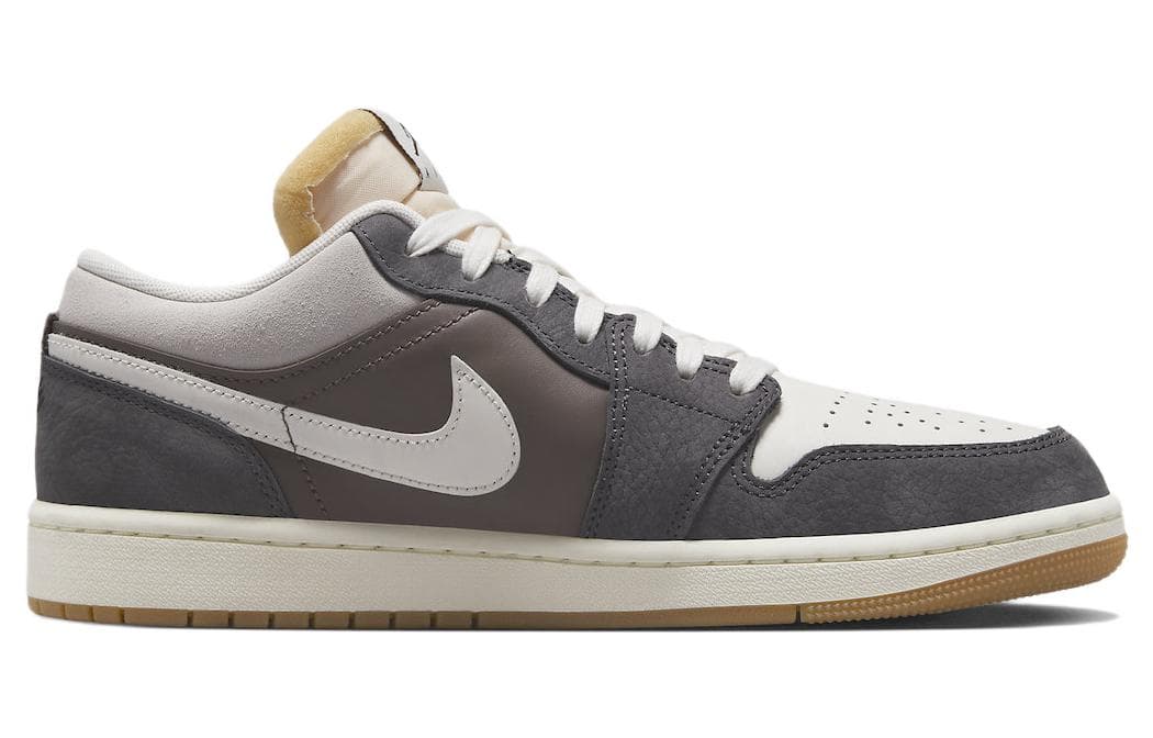 Ретро баскетбольные кроссовки Jordan Air Jordan 1 Low Korea Exclusive Grey White - изображение 2