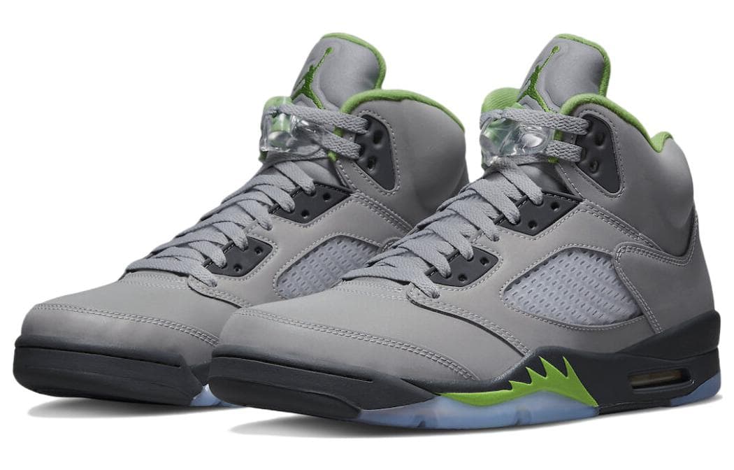 Ретро баскетбольные кроссовки Jordan Air Jordan 5 Retro "Green Bean" - изображение 3