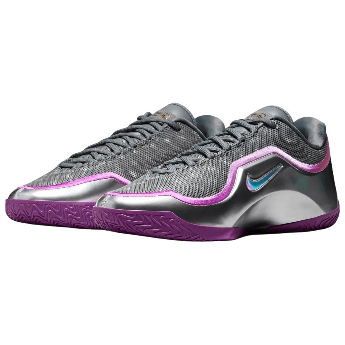 Кроссовки для баскетбола NIKE Lebron 23 Баскетбольные кроссовки Мужской Серебряный - изображение 3