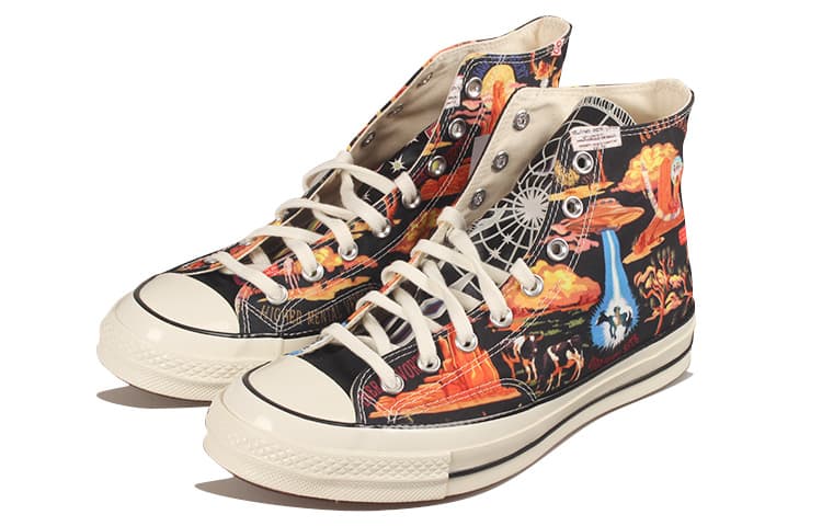 Кеды Twisted Resort x Converse 1970s Chuck Taylor All Star Black Orange - изображение 3