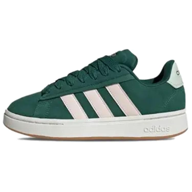 Кроссовки Adidas GRAND COURT ALPHA Амортизация Низкие Кроссовки для скейтбординга Женские Зеленые Белые - изображение 1