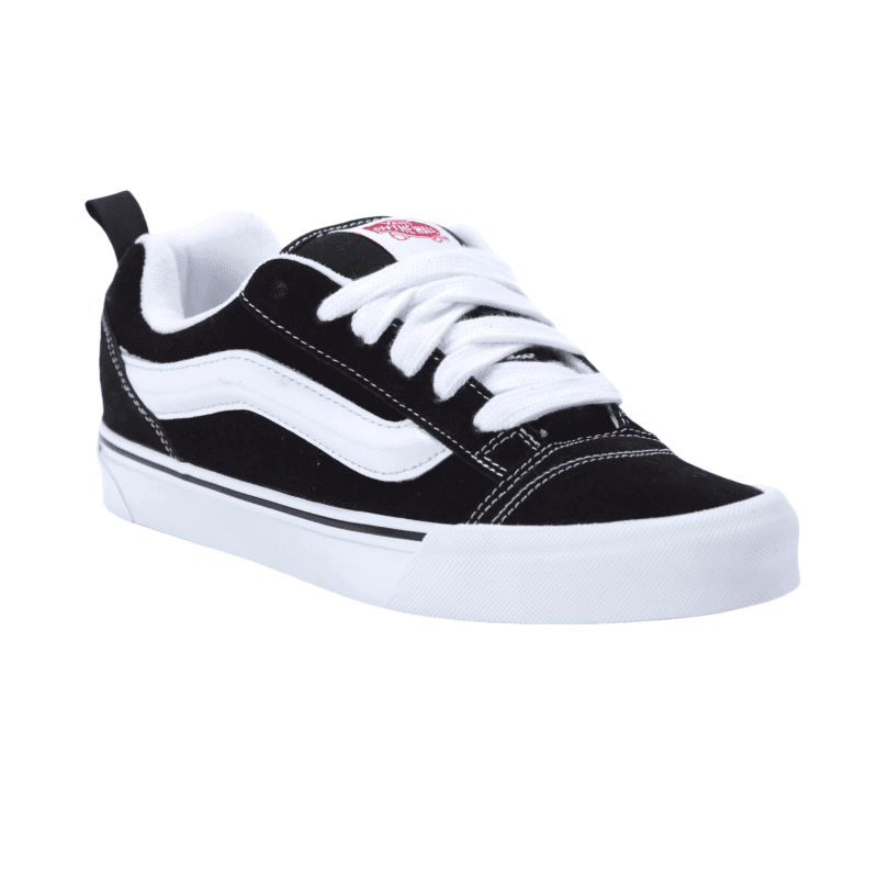 Кроссовки Vans Knu Skool Устойчивая к истиранию низкая обувь для скейтбординга унисекс черно-белая - изображение 3