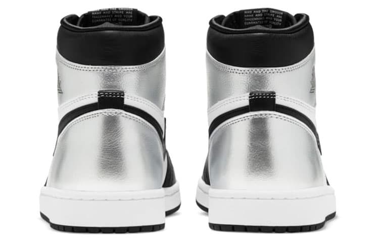 Ретро баскетбольные кроссовки Jordan Air Jordan 1 High OG Retro "Silver Toe" - изображение 5
