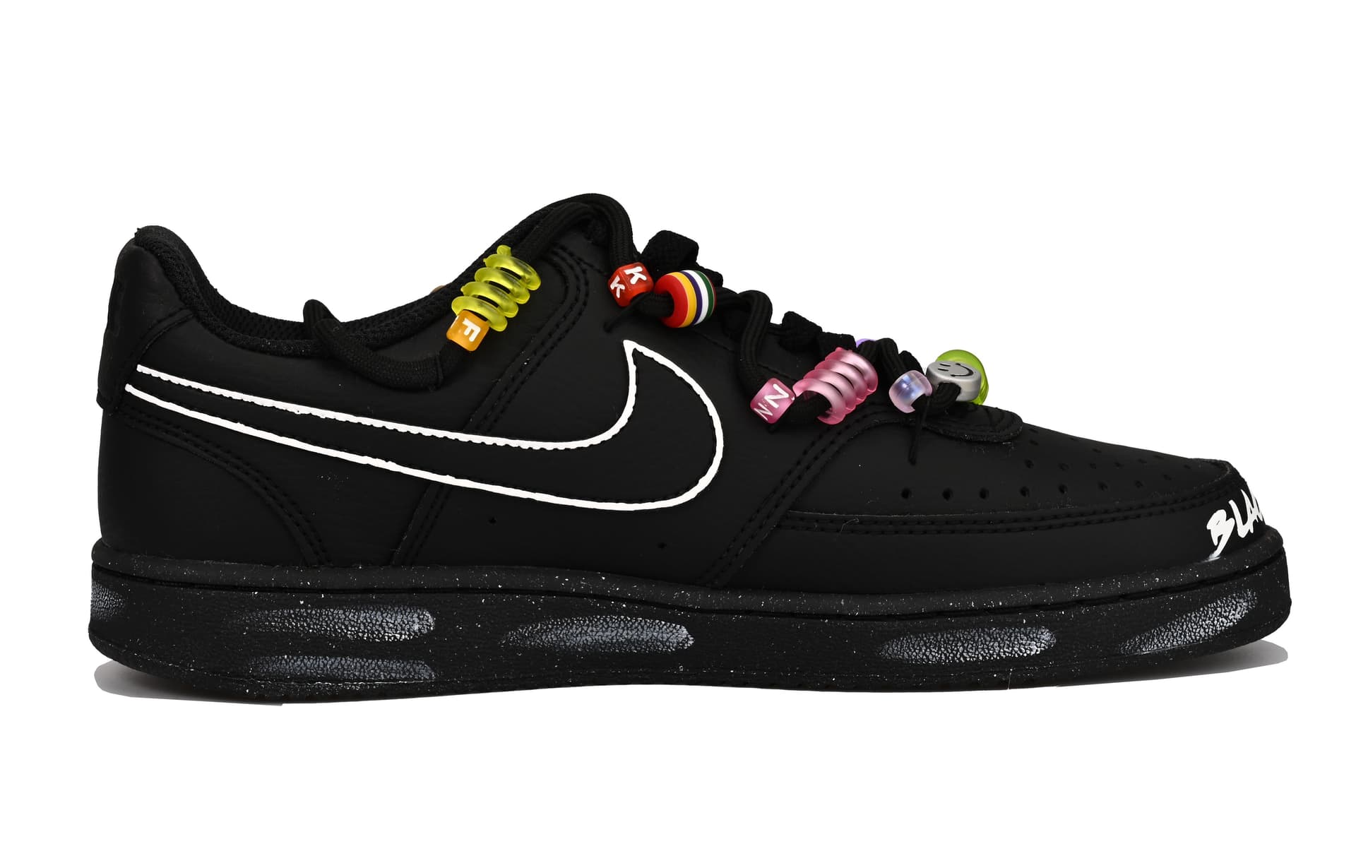 Кроссовки Nike Court Vision Low Black - изображение 2