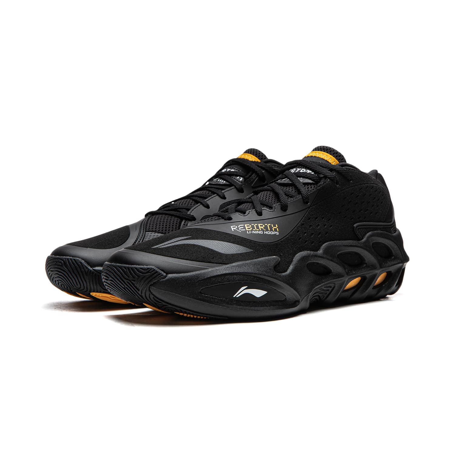 Кроссовки для баскетбола Li-Ning Баскетбольные кроссовки для игры Мужской Черный с технологией отскока и устойчивостью - изображение 3