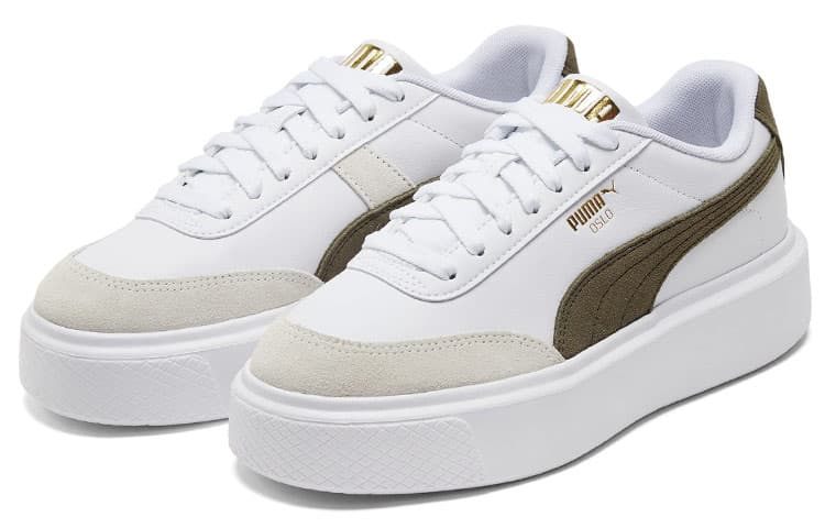 Кроссовки PUMA Oslo Maya Archive White Green - изображение 4