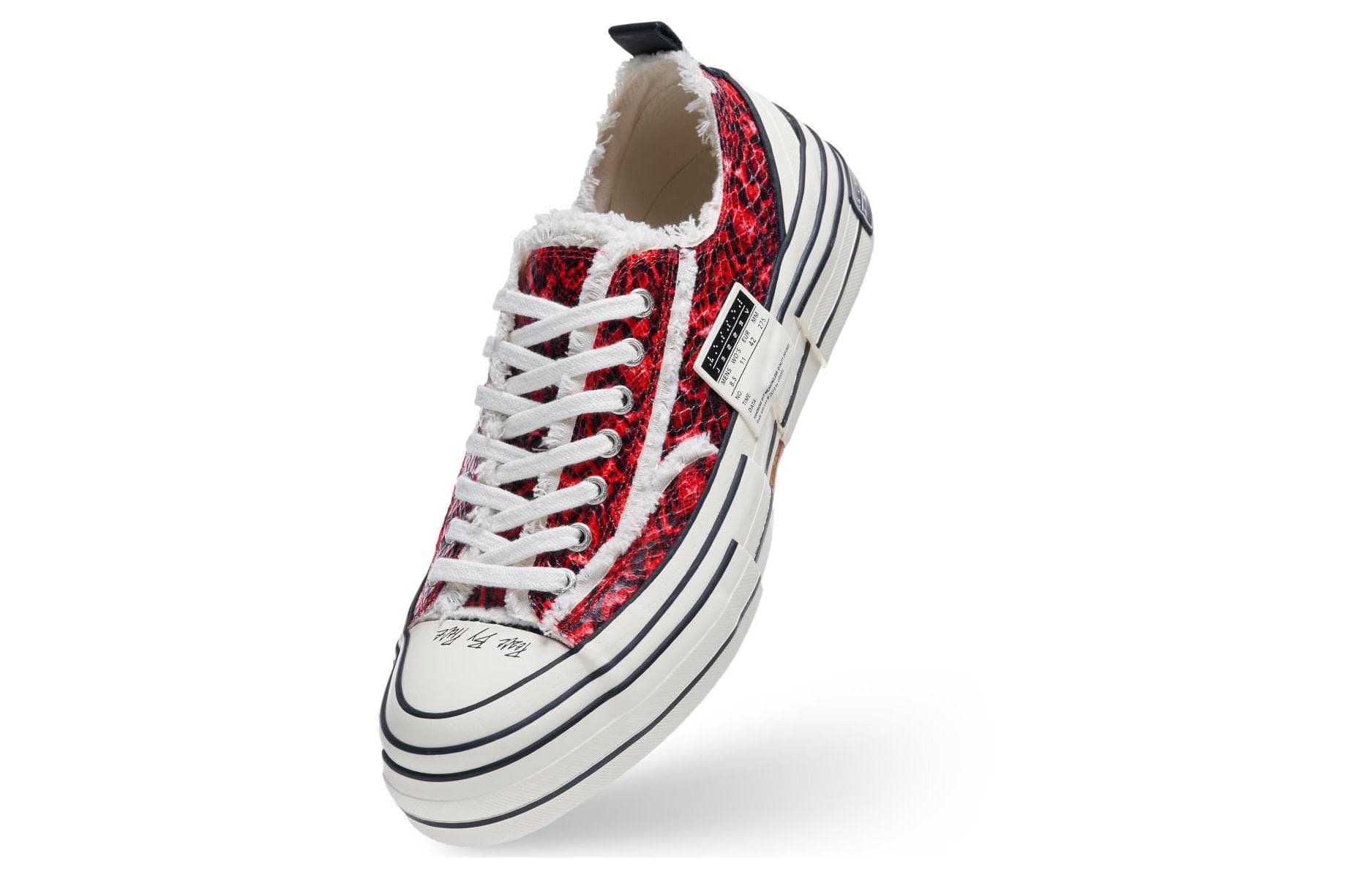 Кеды xVESSEL G.O.P. Lows Python Pattern - изображение 4