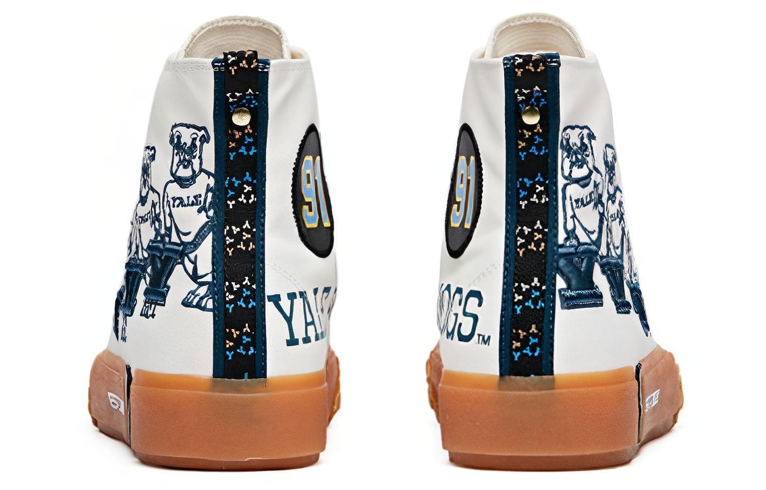 Кеды Anta High Top Canvas Shoes White - изображение 4