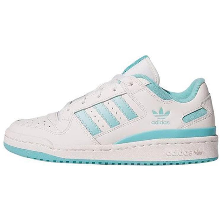 Кроссовки Adidas Originals FORUM Низкая Скейтборд Обувь Женская Белая Синяя - изображение 1
