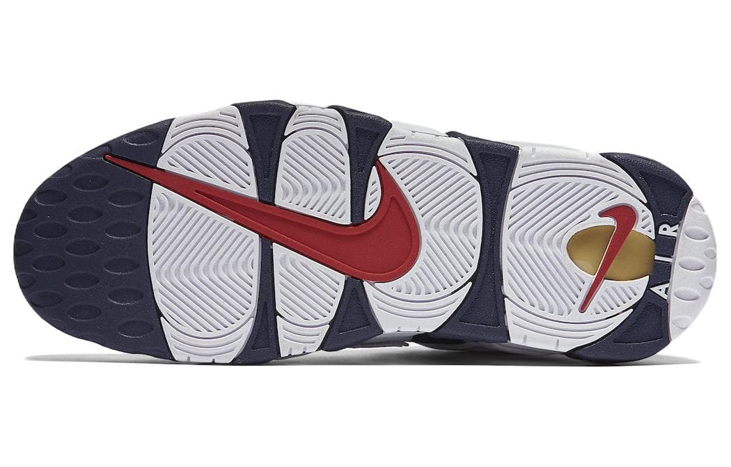 Ретро баскетбольные кроссовки Nike Air More Uptempo "Olympic" - изображение 5