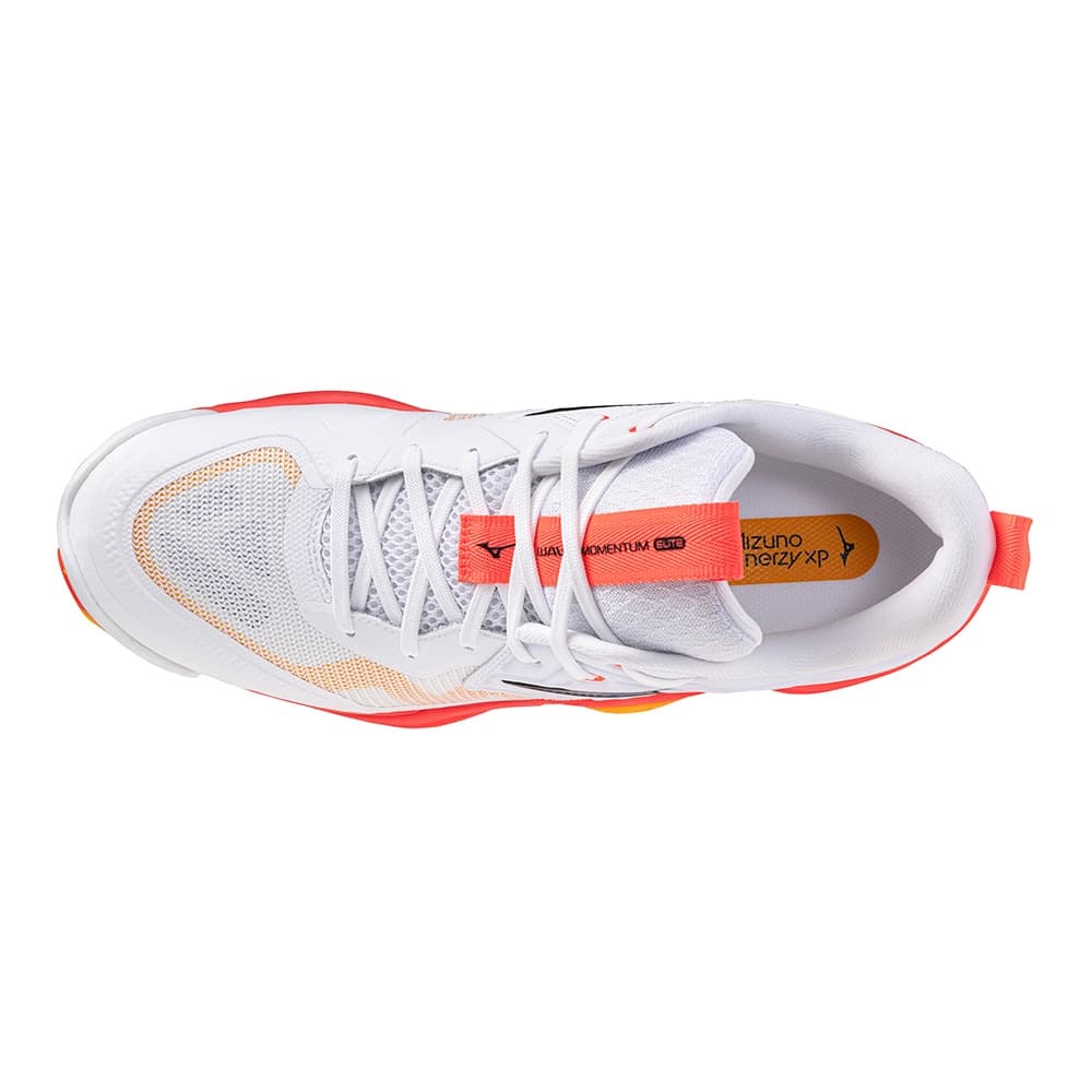 Кроссовки для спортзала Mizuno WAVE MOMENTUM ELITE Искусственная кожа Низкие кроссовки для тренировок Унисекс Оранжевый - изображение 3