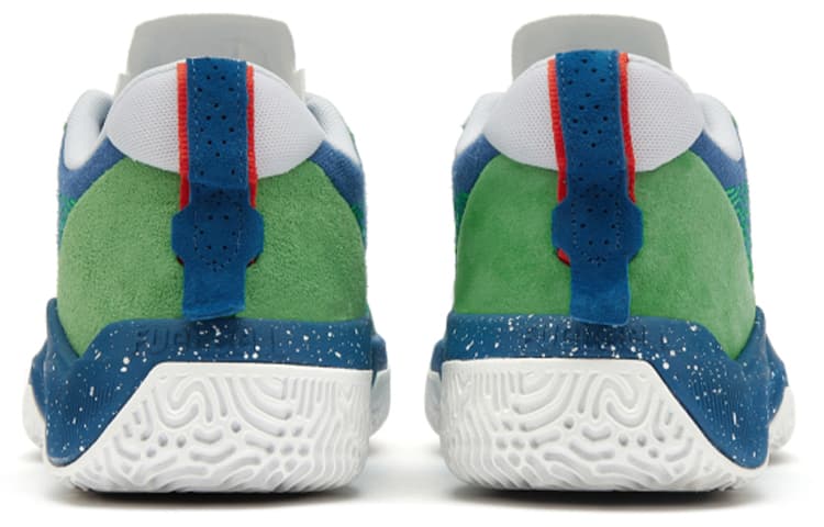 Ретро баскетбольные кроссовки New Balance 2WXY 1 Low Blue Green - изображение 4