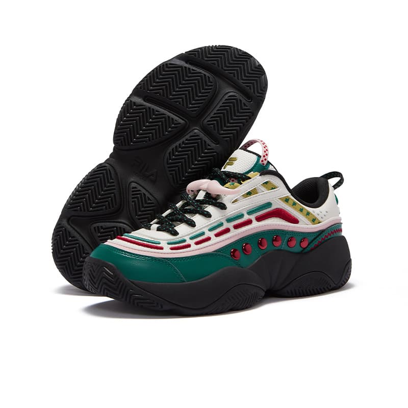 Ретро баскетбольные кроссовки FILA FUSION FIRE XMAS - изображение 7
