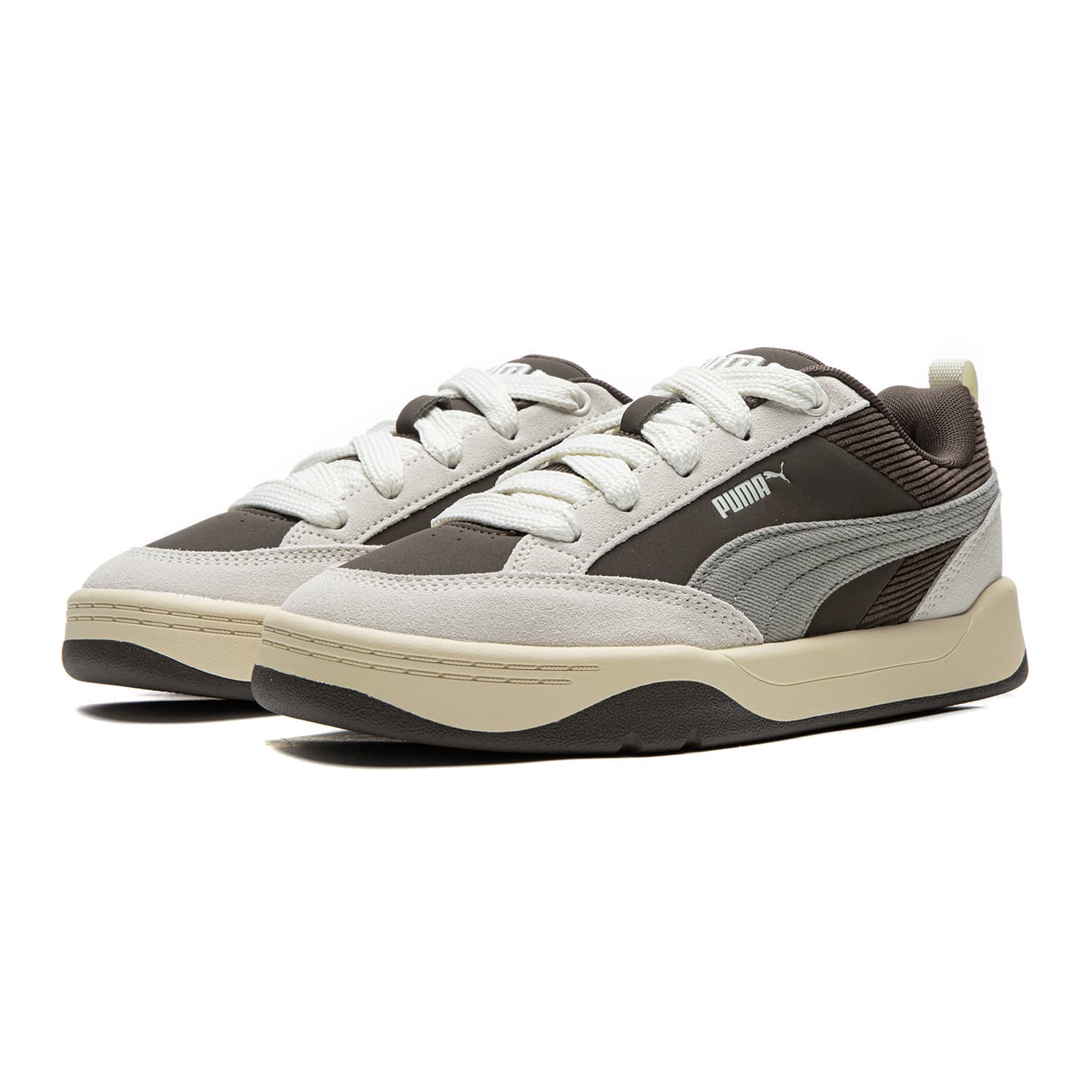 Кроссовки PUMA Park Lifestyle Low Скейтборд Обувь Унисекс Коричневый - изображение 3