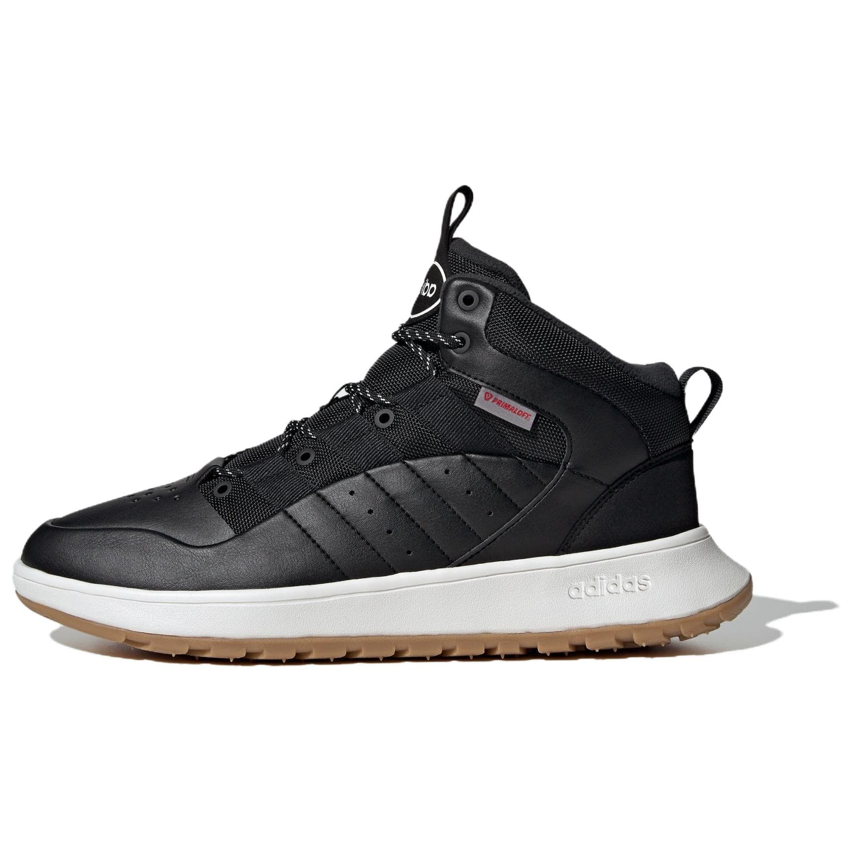 Кроссовки для баскетбола Adidas FUSION STORM 2,0 Противоскользящие Устойчивые к истиранию MID Топ Баскетбольные кроссовки Унисекс Черные - изображение 1