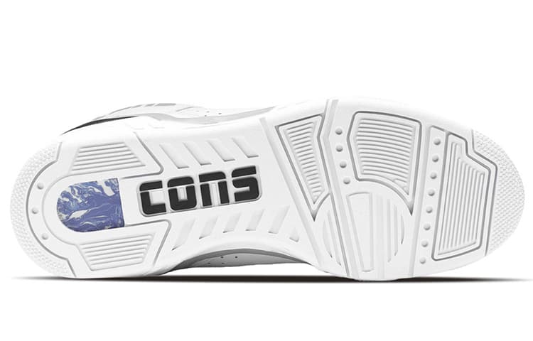 Ретро баскетбольные кроссовки Converse ERX 260 High Top White Grey - изображение 4